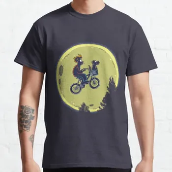 Новая Классическая футболка Fry Me To The Moon, Хлопковая Мужская футболка, Белая Футболка На Заказ Aldult, Подростковая Футболка Унисекс С Цифровой печатью