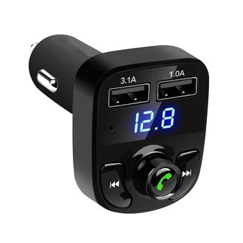 Автомобильный Bluetooth FM-передатчик X8 MP3-плеер Многофункциональное автомобильное зарядное устройство Автомобильные Аксессуары