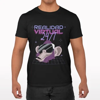 Футболка Virtual reality 24/7 - 100% хлопок 160гр. Напечатано в Испании-быстрая доставка 1-3 дня