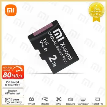 Xiaomi Micro TF SD Card Mini SD Class10 2TB 1TB Extreme Pro Высокоскоростная Запись Суперсовместимая Телефонная Камера Meomory Card