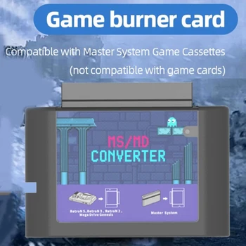 Для конвертера игровых карт Megedrive, игровой видеокассеты для Genesis Hyperdrive Master System